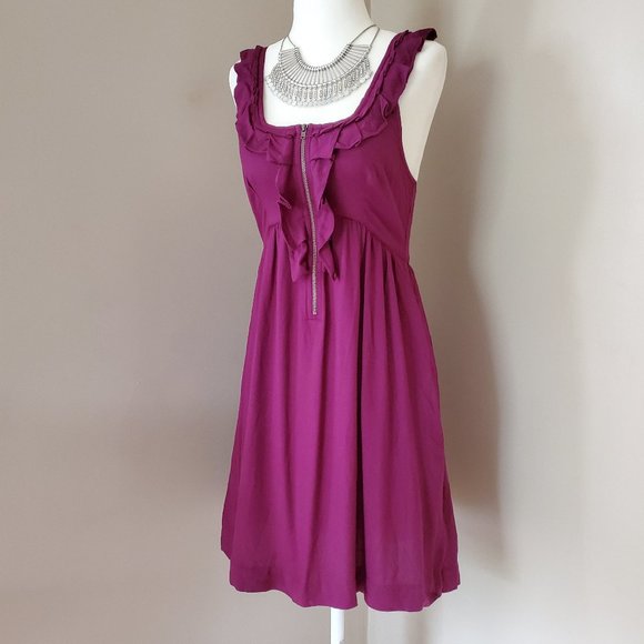 Urban Outfitters Kimchi Blue Purple Ruffle Sundress Size S NWT - Picture 6 of 16